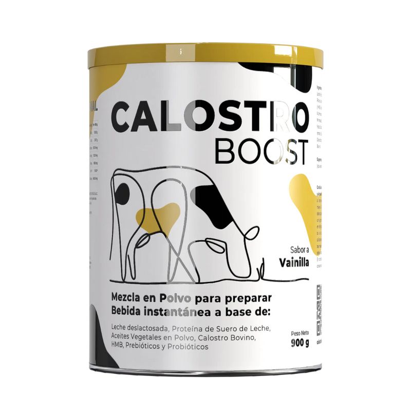 CALOSTRO BOOST - Calostro Bovino HMB Prebióticos y Probióticos 900 gr Calostro Boost