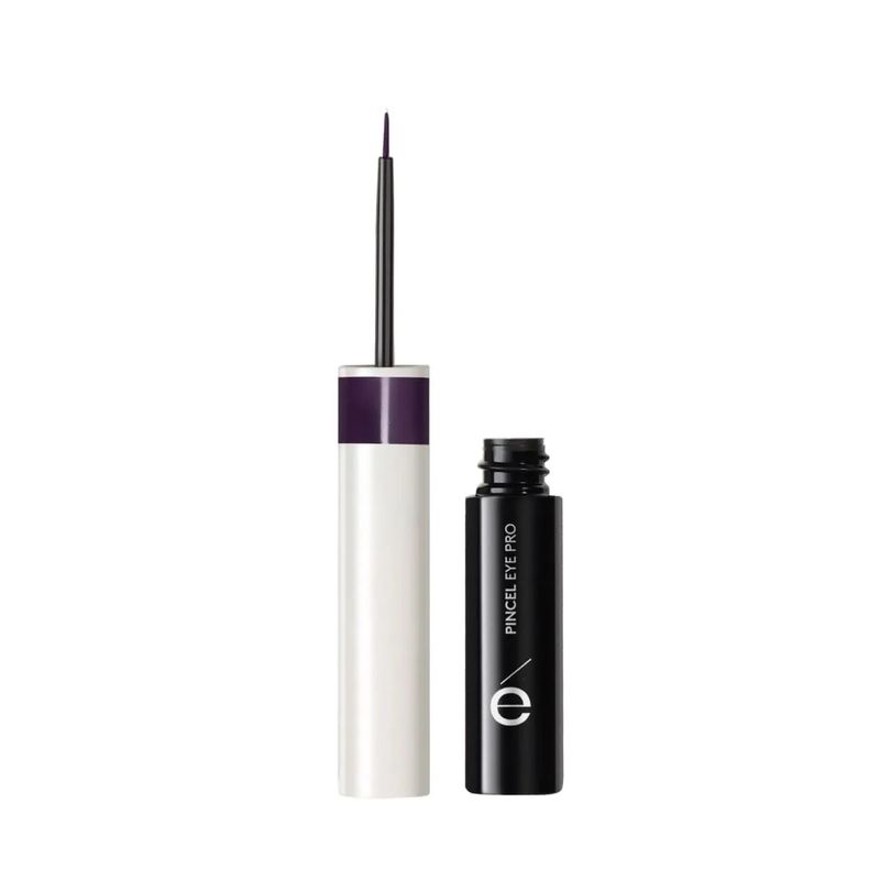 ESIKA - Delineador líquido Punta Pincel Morado Actitud Eye Pro