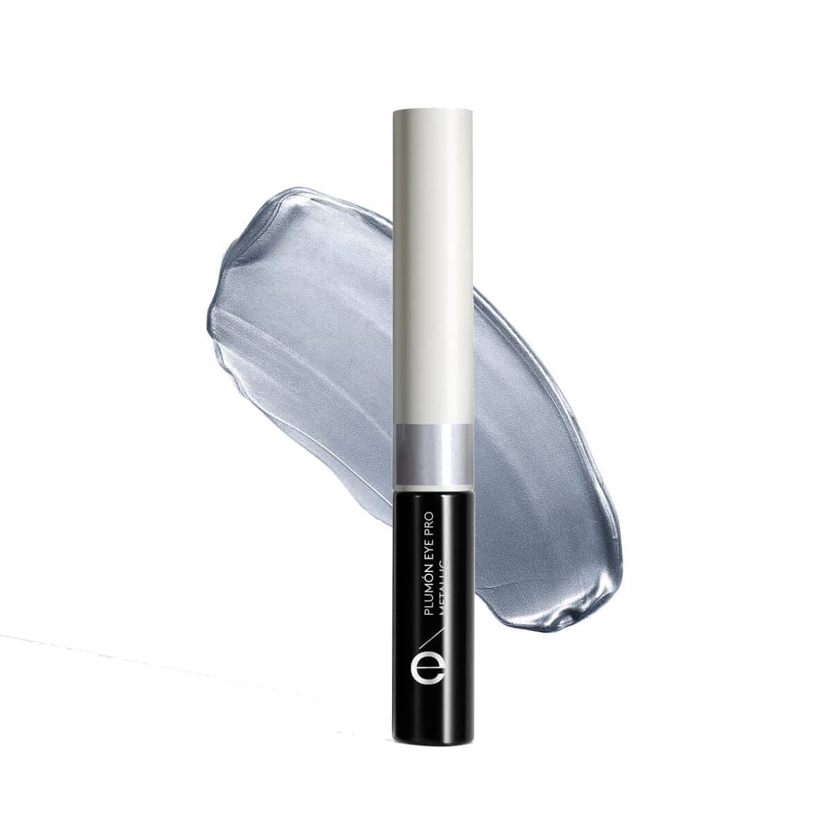 ESIKA - Delineador Líquido Punta Pincel Metálico Plata Genuino Eye Pro