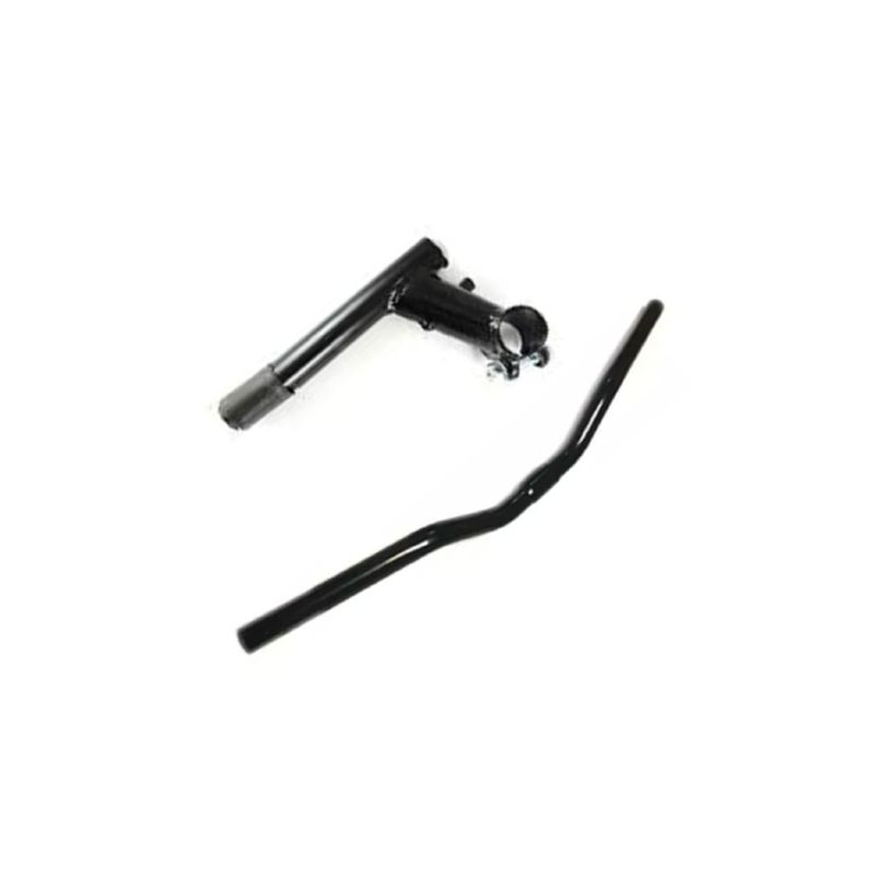 GENERICO - TIMON + POTENCIA PARA BICICLETA DE HORQUILLA ROSCADA