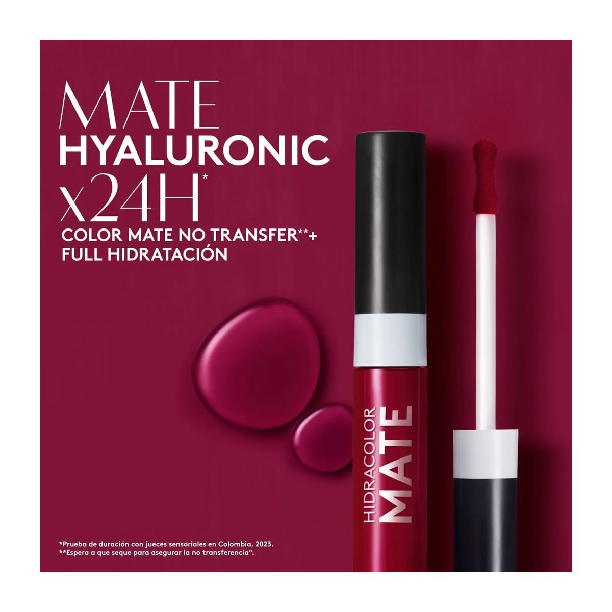 ESIKA - Labial Liquido Hidracolor Mate Vino Cerezo Esika Pro