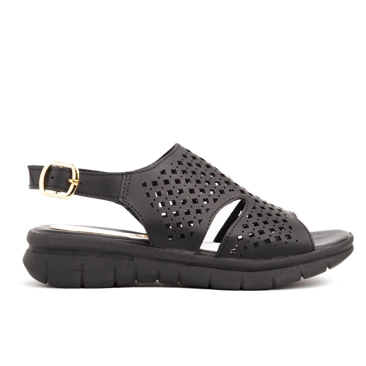 NEBULA - Sandalia Vanni - Nébula - Negro