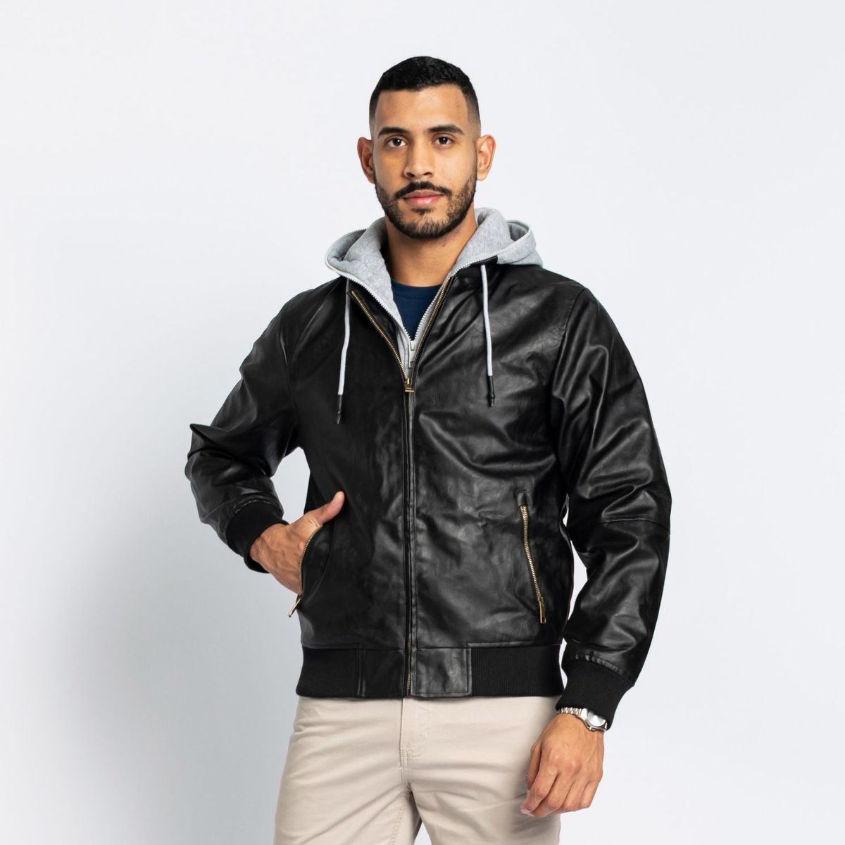 PARADA 111 - CASACA CON CAPUCHA PARA HOMBRE PARADA 111 RIVAO