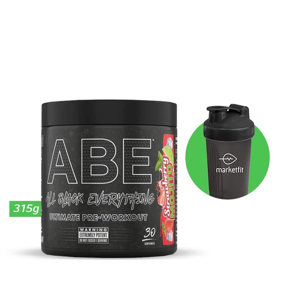 APPLIED NUTRITION - ABE Ultimate Pre-Workout 315g Strawberry Mojito + REGALOS