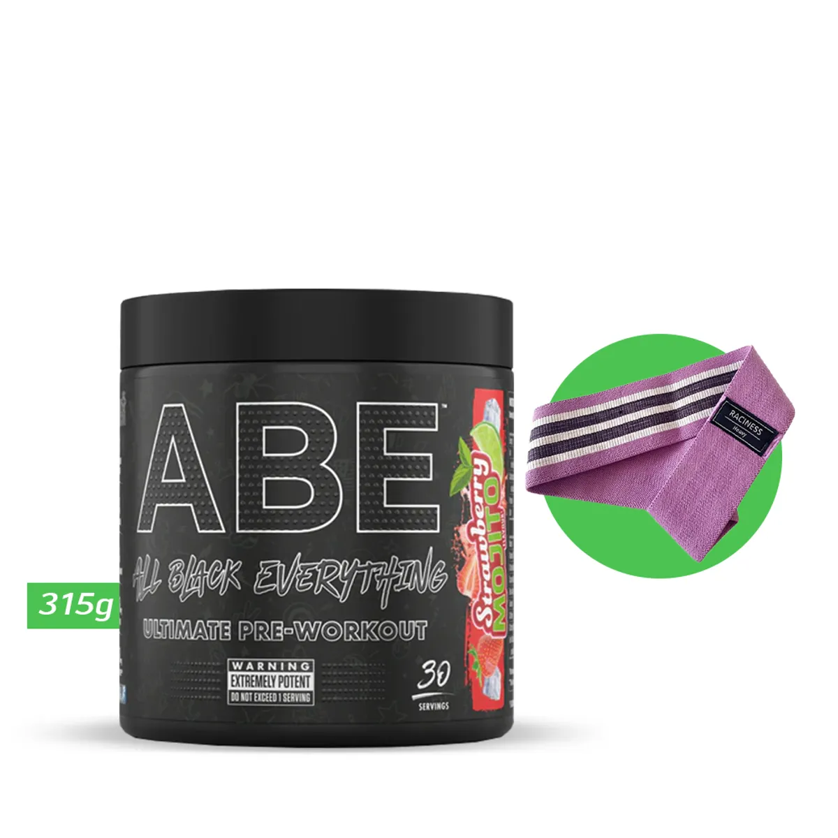 APPLIED NUTRITION - ABE Ultimate Pre-Workout 315g Strawberry Mojito + REGALOS