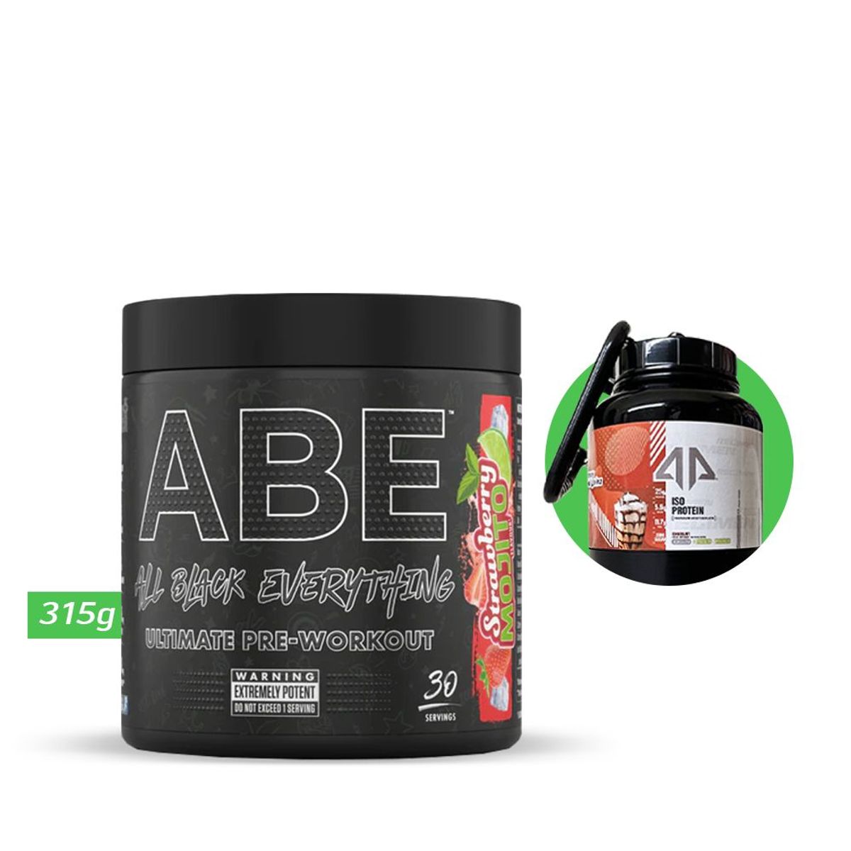 APPLIED NUTRITION - ABE Ultimate Pre-Workout 315g Strawberry Mojito AN+ REGALOS