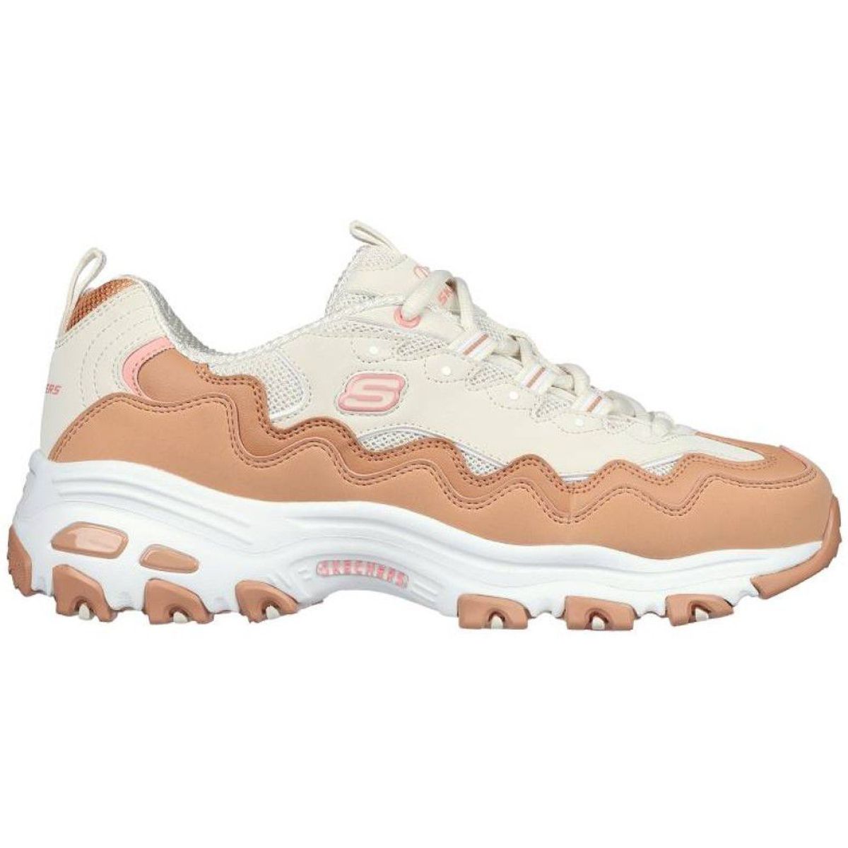 SKECHERS - Zapatilla Skechers DLites-Get Wavy 149792NTPK para Mujer-