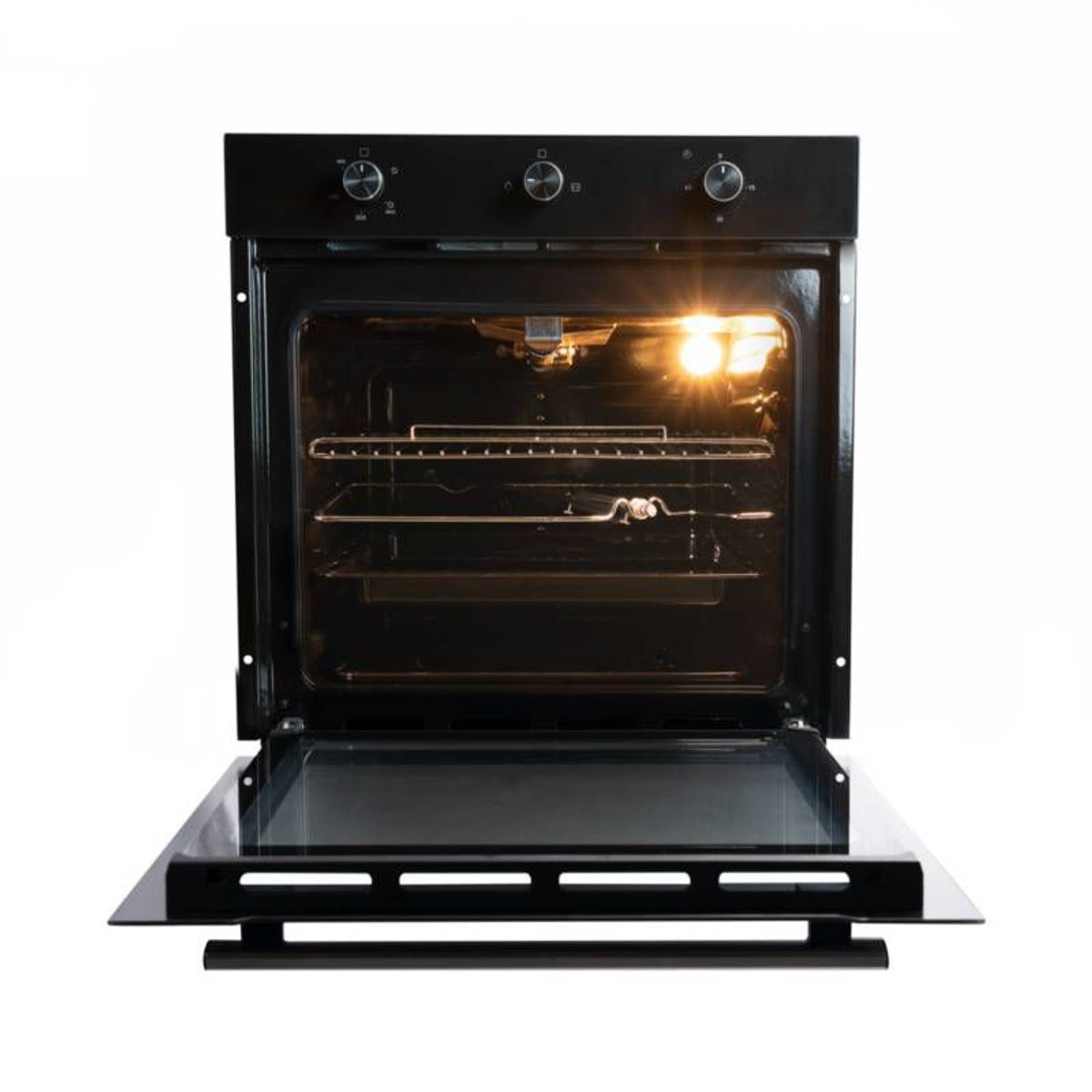 INDURAMA - Horno Indurama de 75L Empotrable Negro HEI 75NGP