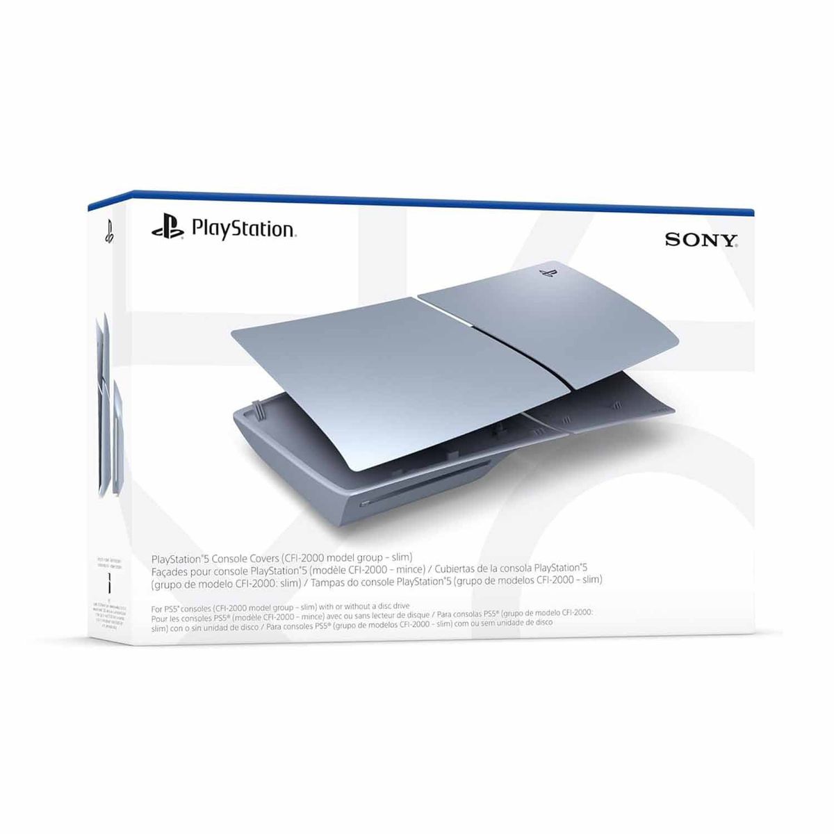 SONY - Cover Para Playstation 5 Slim Con Ranura De Disco Sterling Silver