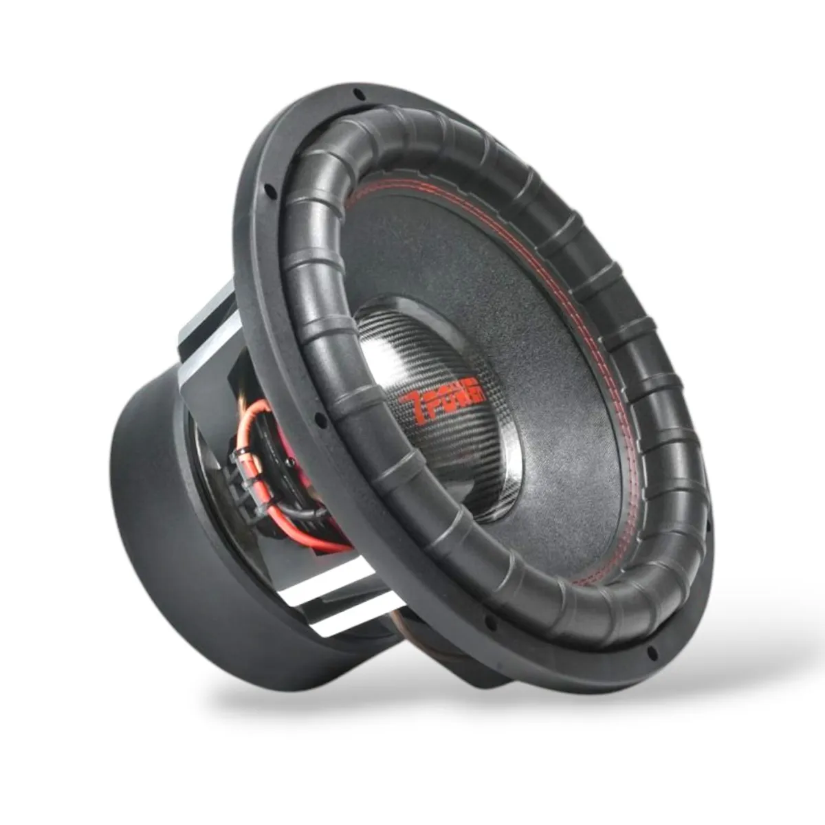 GENERICO - Subwoofer 12" Pulgadas 2500W 1250RMS 7 POWER DOBLE BOBINA