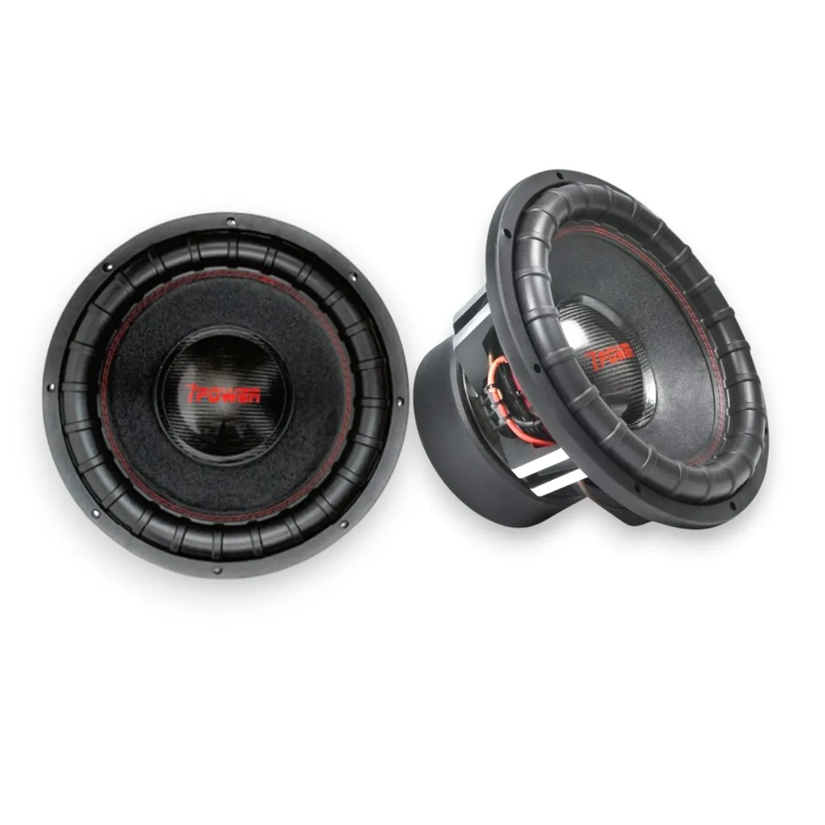 GENERICO - Subwoofer 12" Pulgadas 2500W 1250RMS 7 POWER DOBLE BOBINA