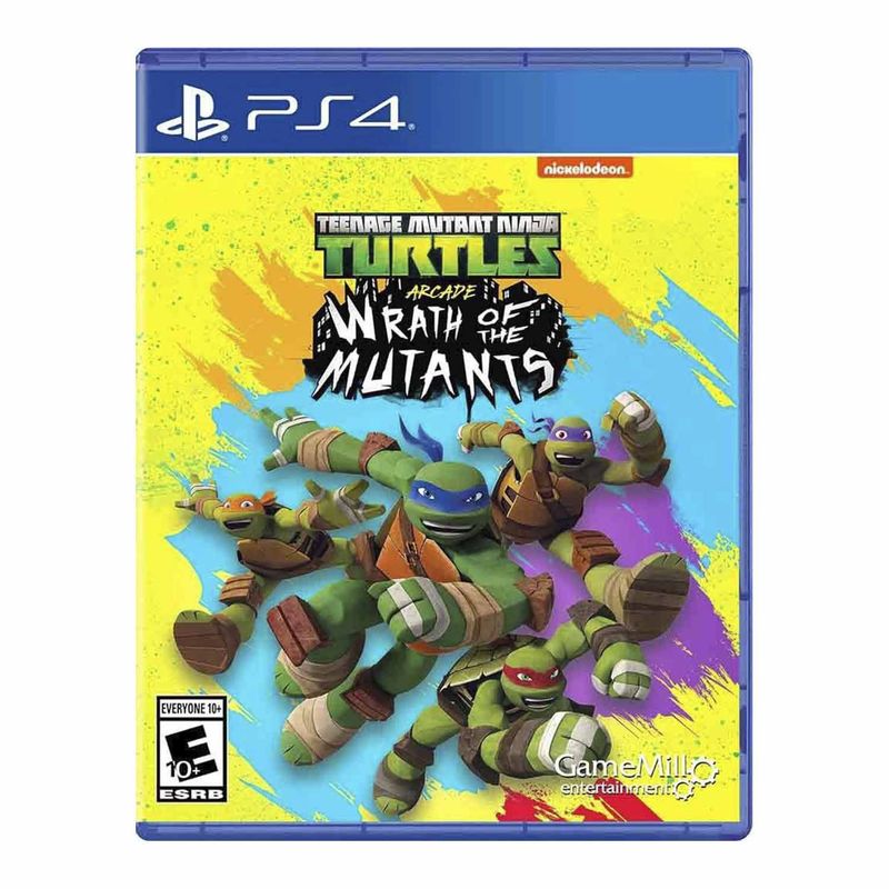 PLAYSTATION - Teenage Mutant Ninja Turtles Arcade Wrath Of The Mutants Playstation 4 Latam