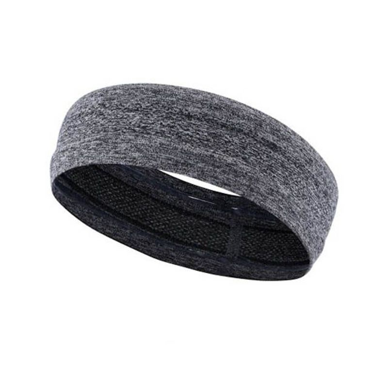 AFIT - Vincha deportiva color gris AFIT