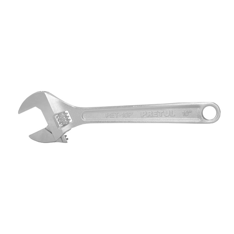 PRETUL - Llave francesa ajustable 10 cromada