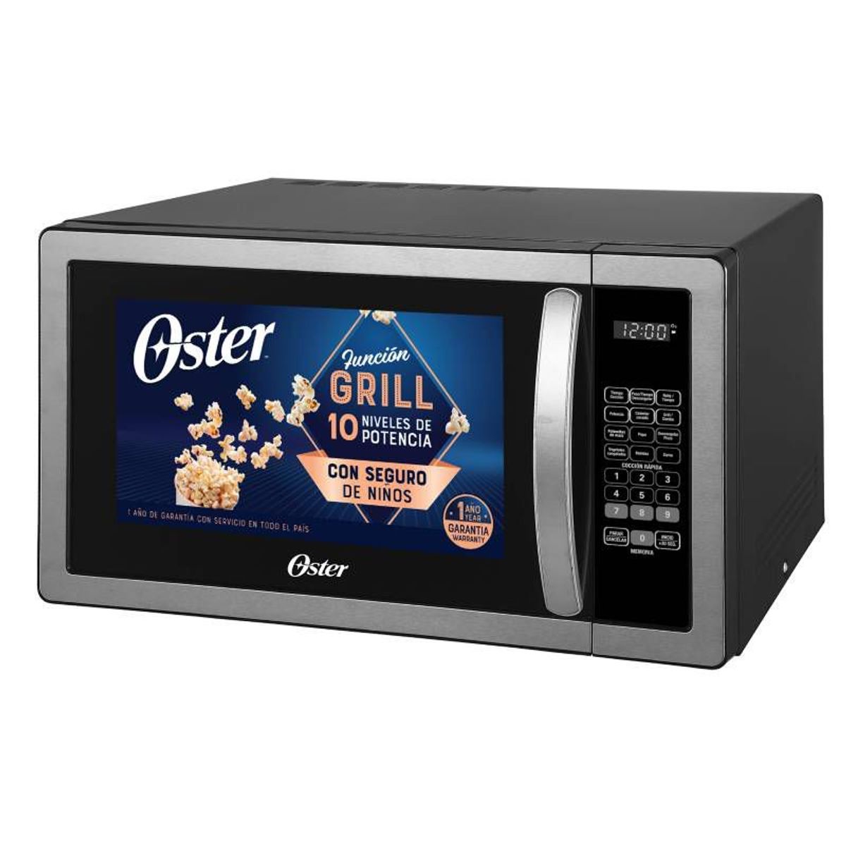 OSTER - Horno Microondas 30L Oster POGGM91101G Negro.