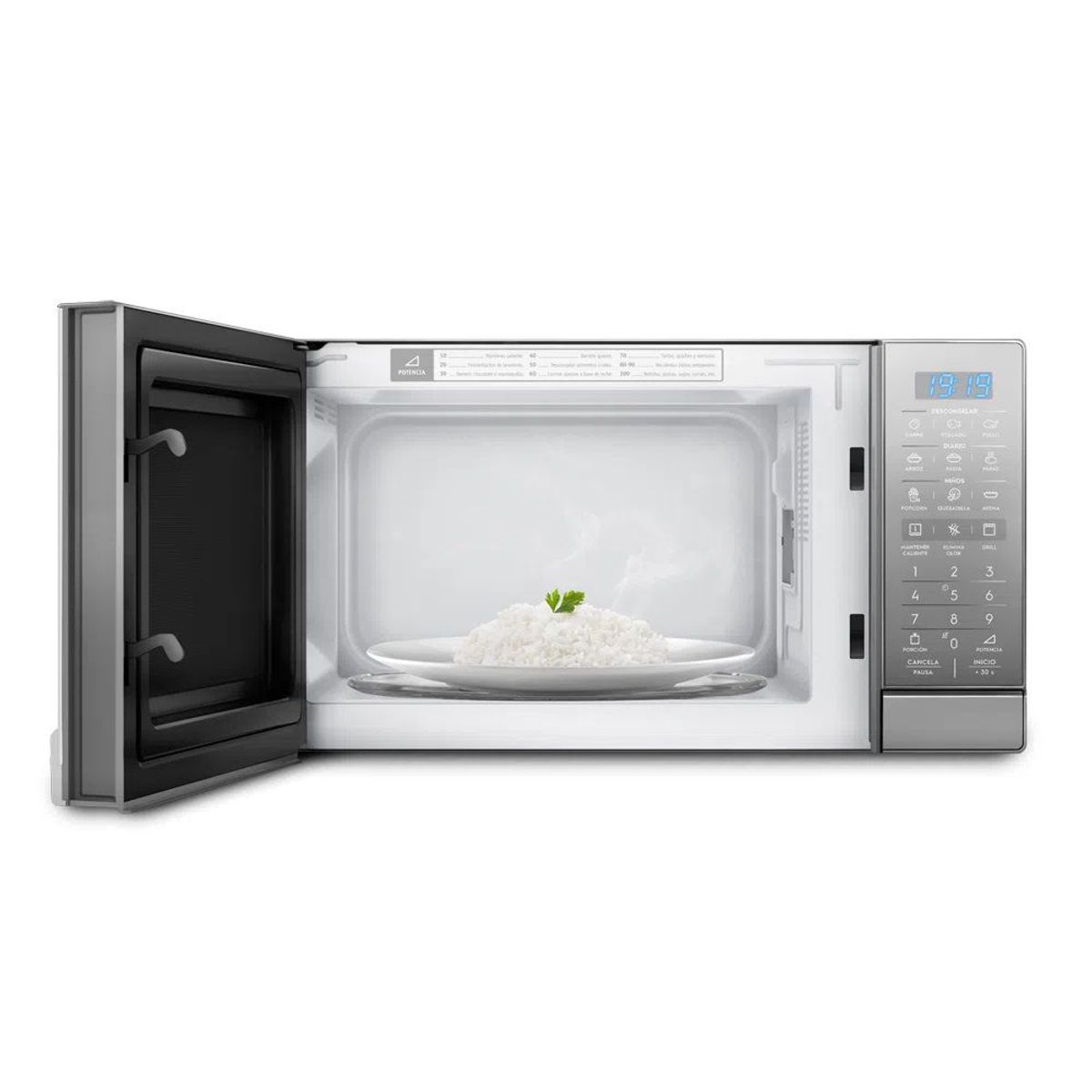 ELECTROLUX - Horno Microondas Electrolux de 30L EMDO30G2GSRUG Silver.