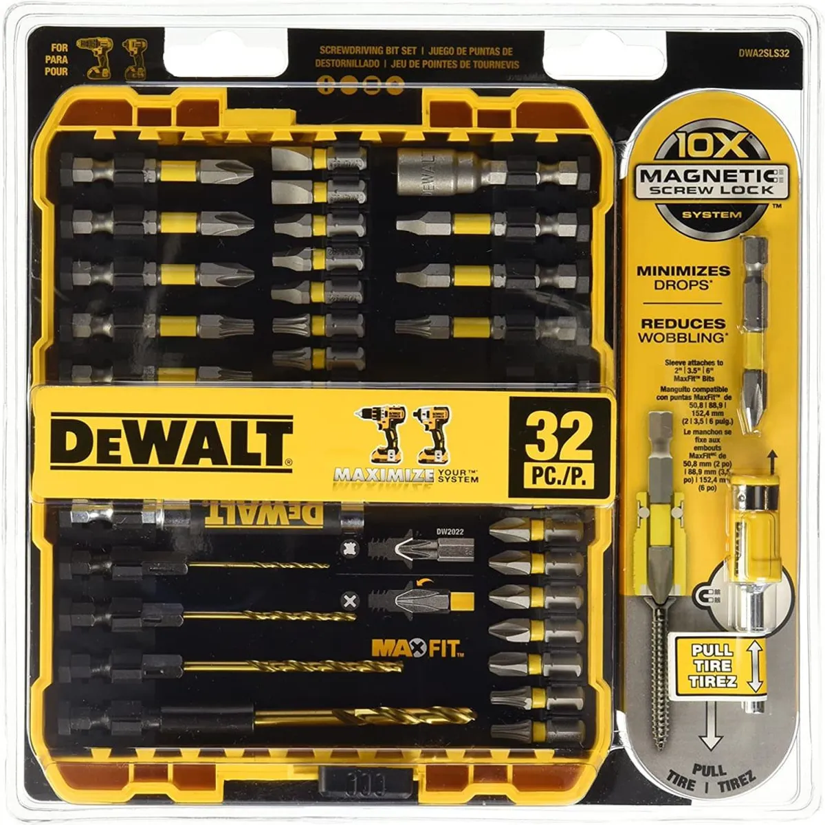 DEWALT - Set de Impacto Destornillador 32 Pc
