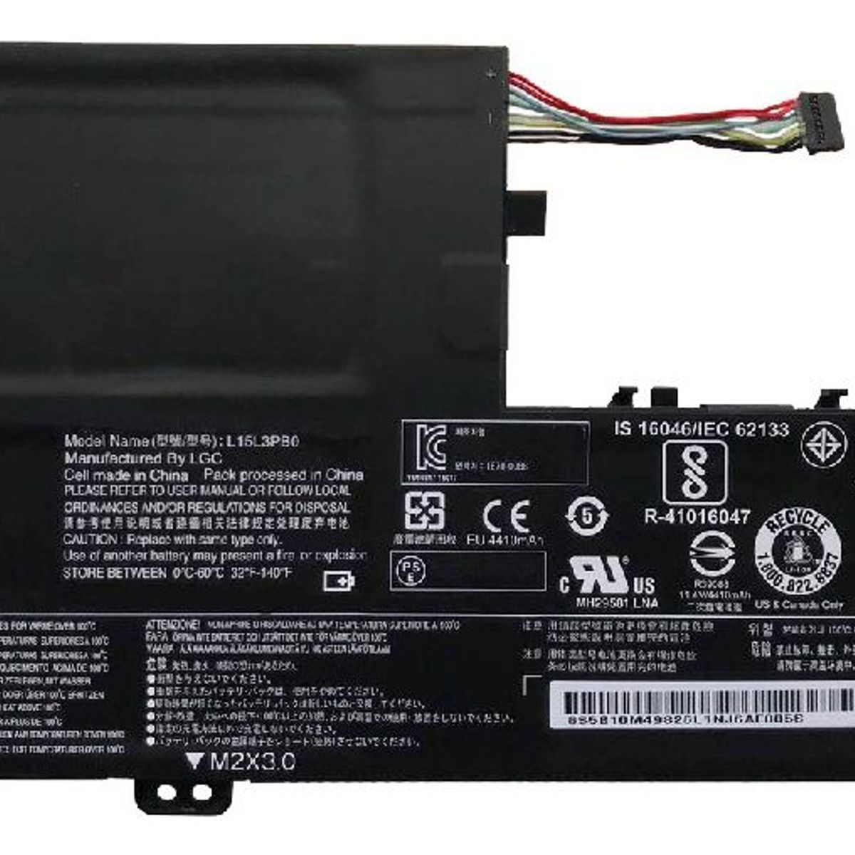 GENERICO - BATERIA PARA LENOVO L15M3PB0 50Wh 114V