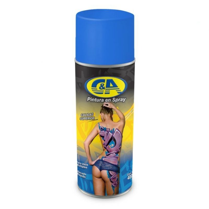 C AND A TOOLS - Pintura en Spray 400ml Azul Honda