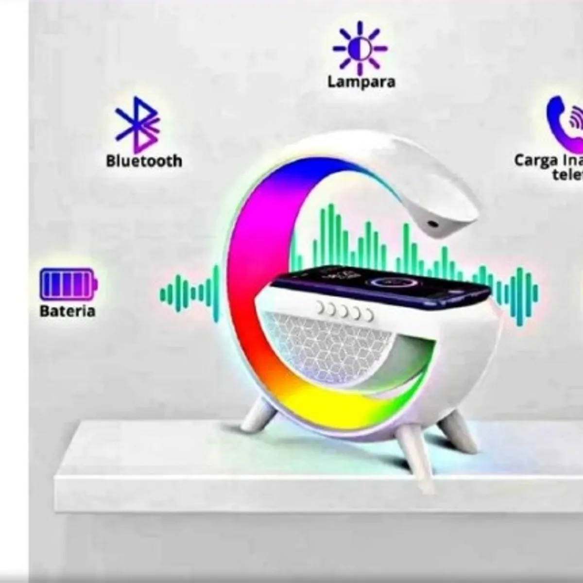 GENERICO - Parlante G CON CARGADOR LAMPARA