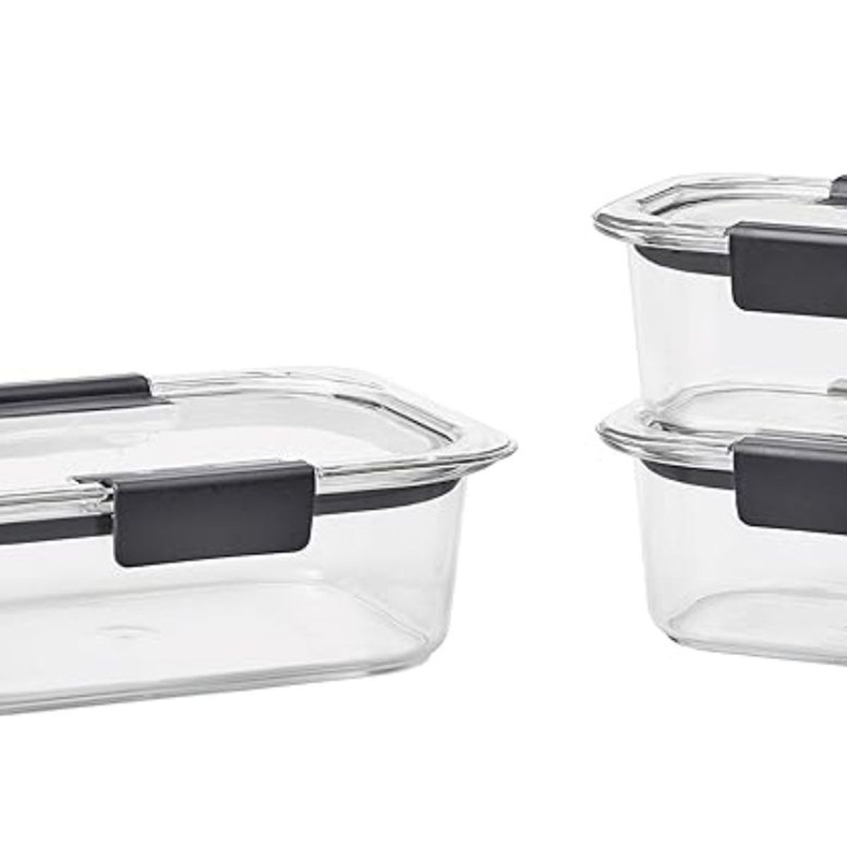 RUBBERMAID - Set Hermeticos Rubbermaid Brilliance Tritan 3 Tapers