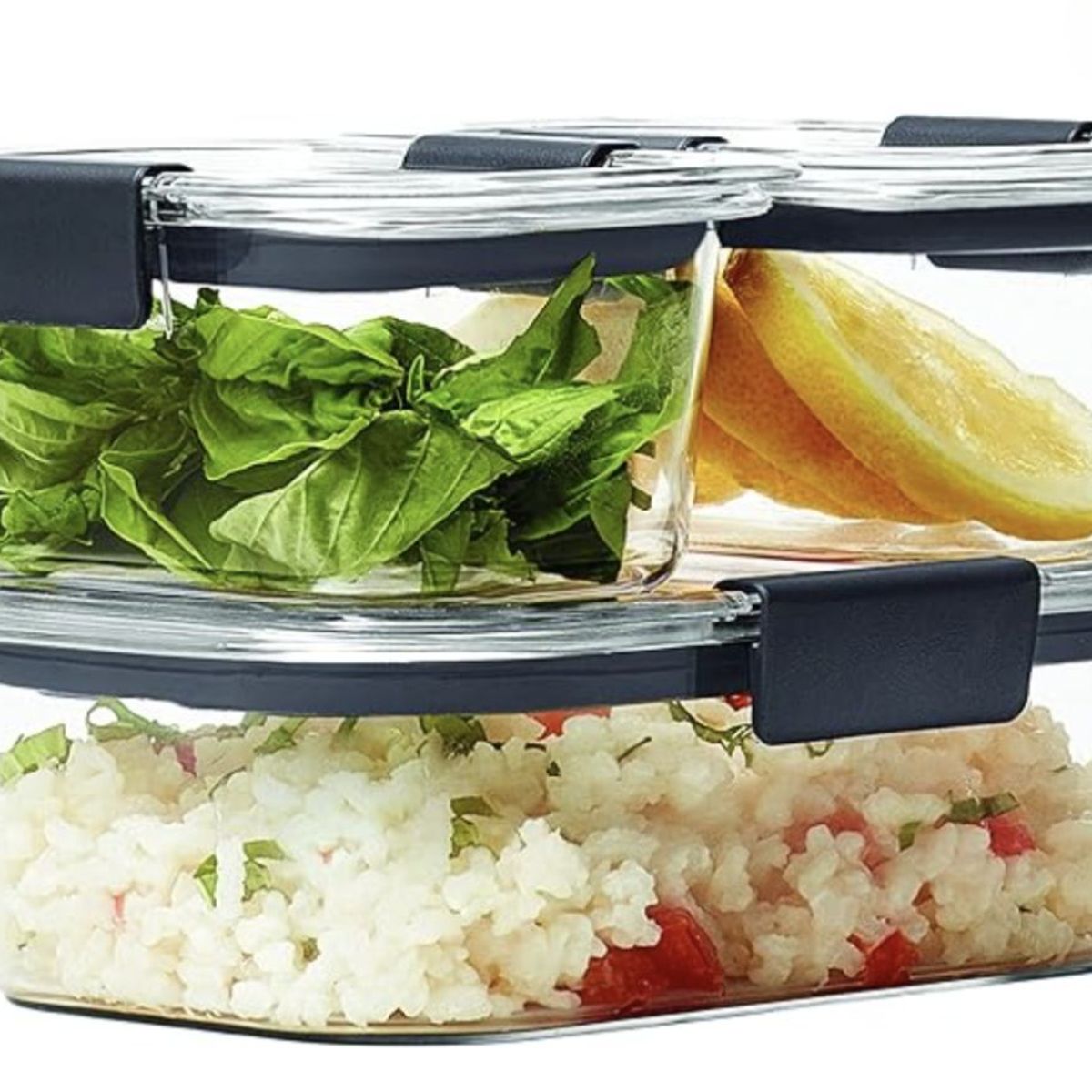 RUBBERMAID - Set Hermeticos Rubbermaid Brilliance Tritan 3 Tapers