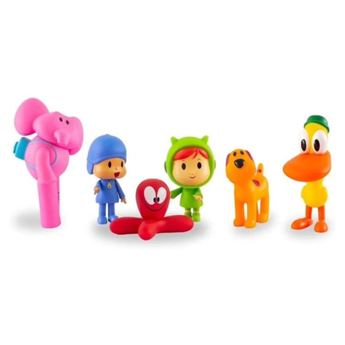 GENERICO - Set Pocoyo ¡Aprende riendo! - 6 piezas