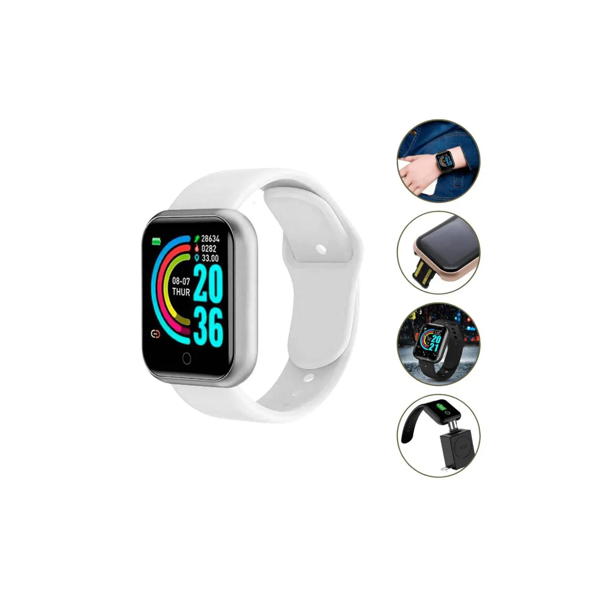GENERICO - Reloj Inteligente Smartwatch Fit D20