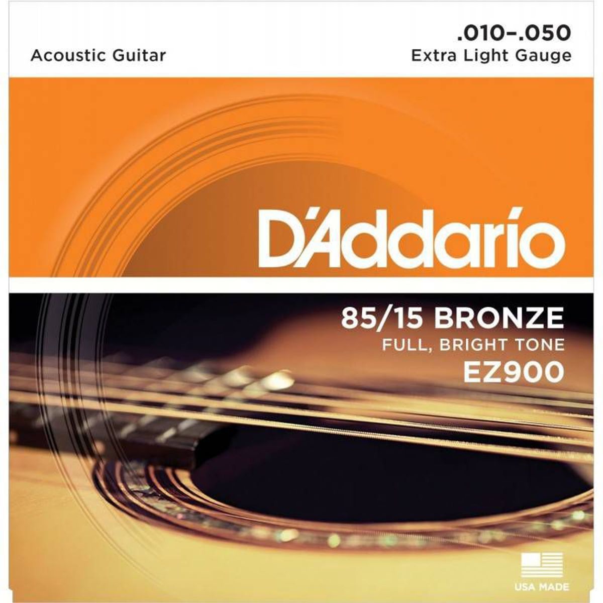 DADDARIO - Set cuerdas para guitarra acústica Daddario EZ900