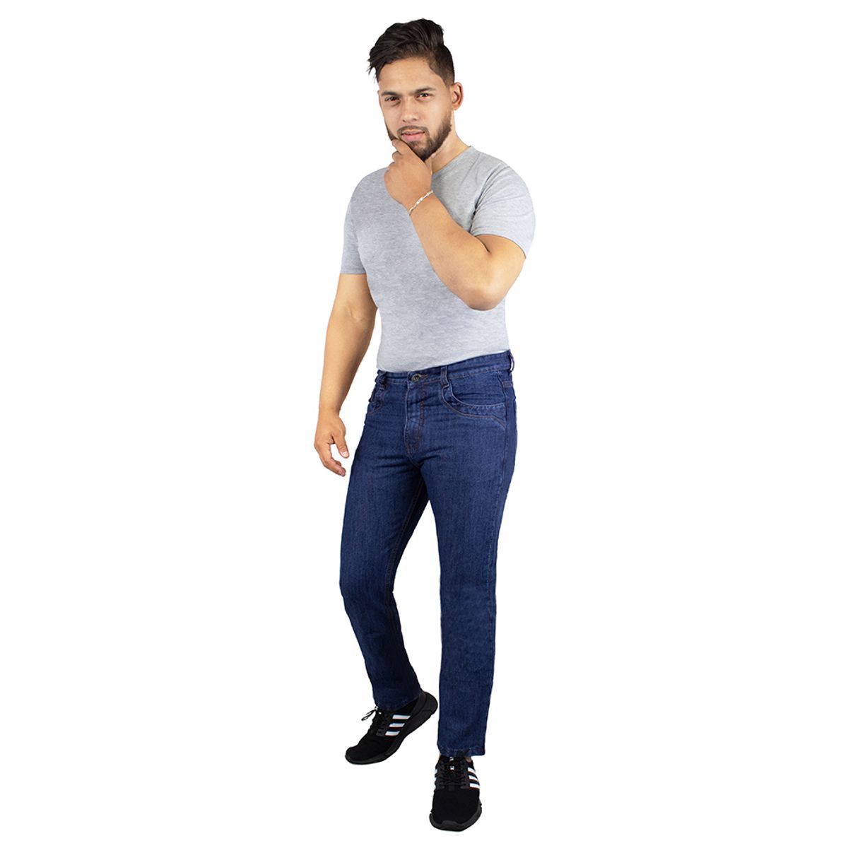 ZOHAR - Jean para hombre - Alberto Snaax - Stone blue