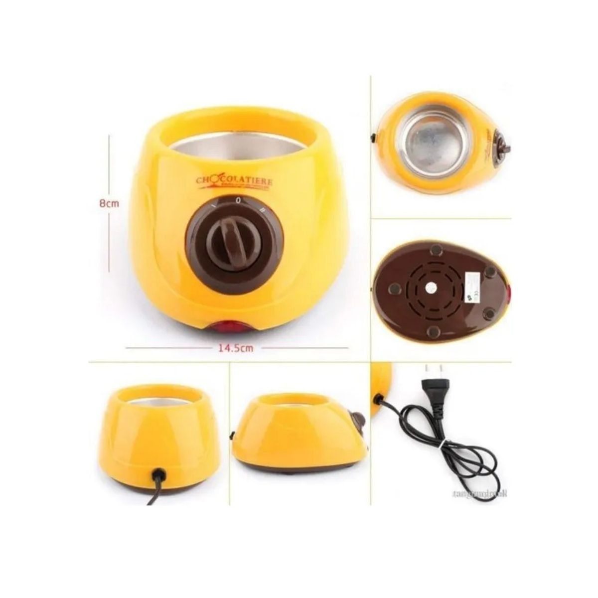 OEM - Olla Derretidora Chocolatera Eléctrica para Repostería y Más