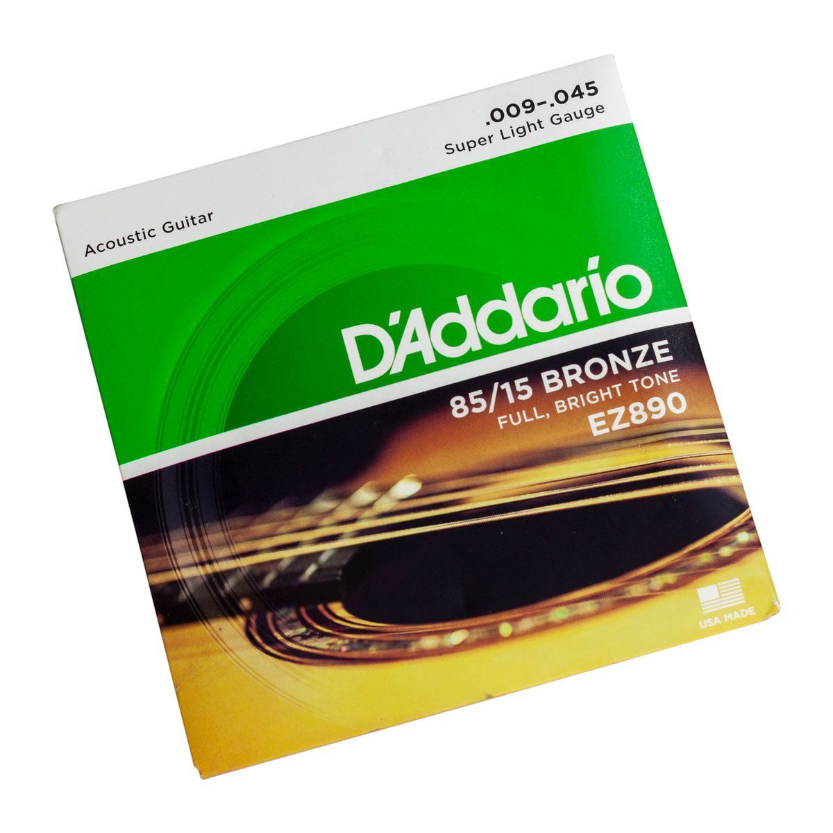 DADDARIO - Cuerda DAddario para Guitarra Acústica de Bronce EZ-890
