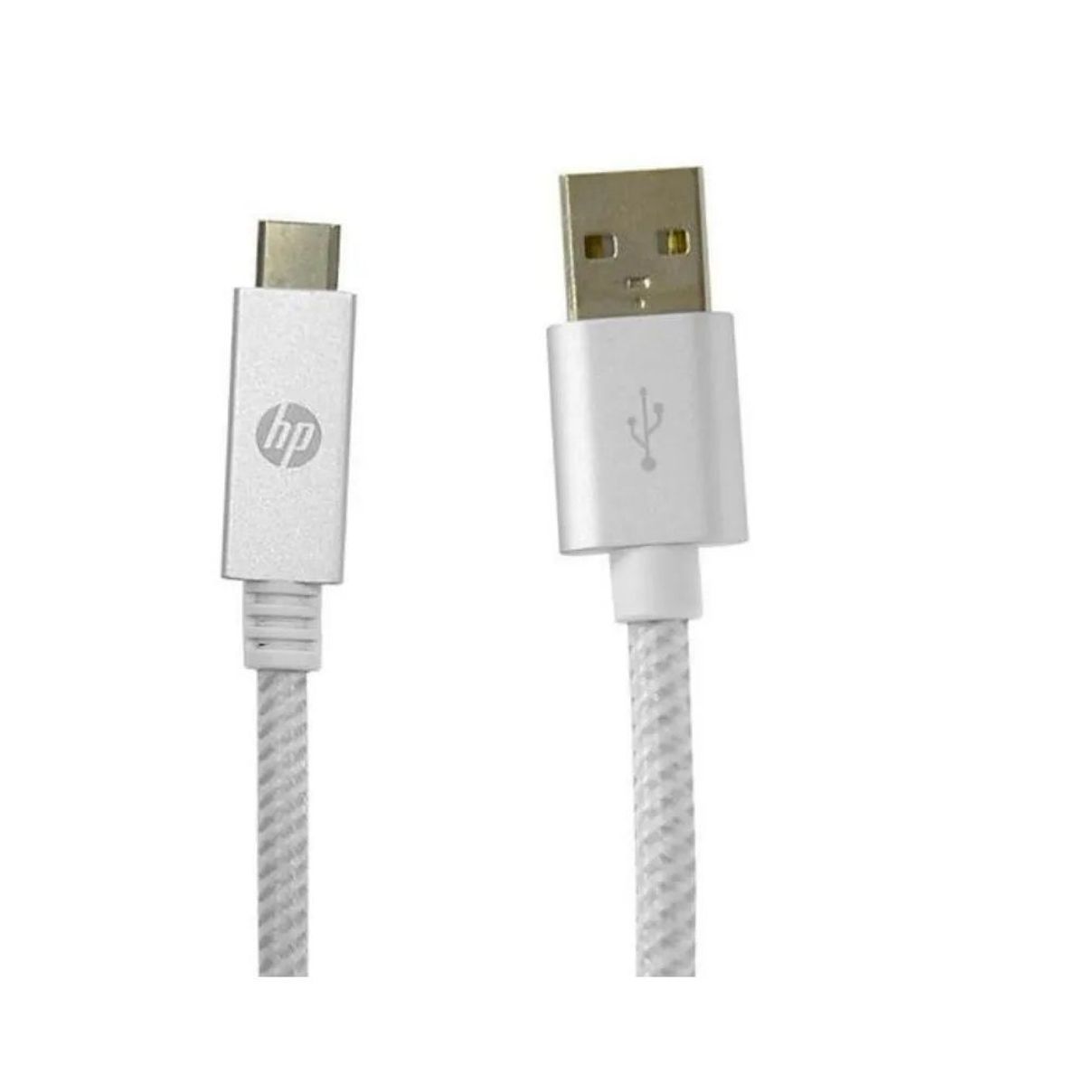 HP - Cable HP USB a USB-C 1 metro HP042GB - Plateado