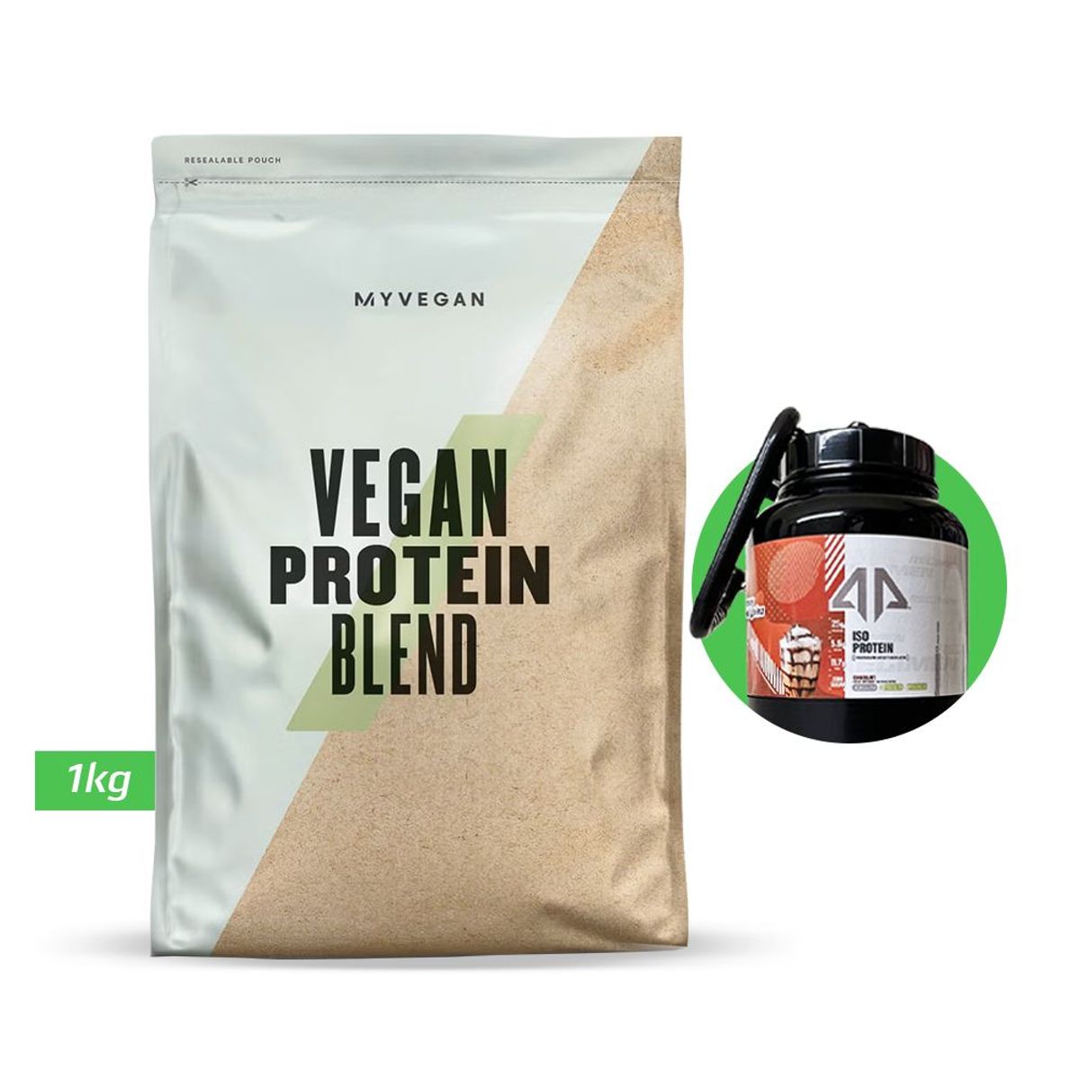 MYPROTEIN - Proteína Vegana 1kg Coffe y Walnut MyVegan + Regalo