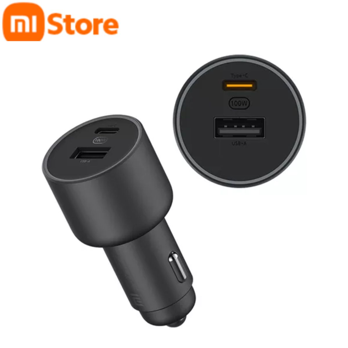 XIAOMI - Xiaomi 100W Dual Port Car Charger Kit (1A1C)  MDY-16-EQ