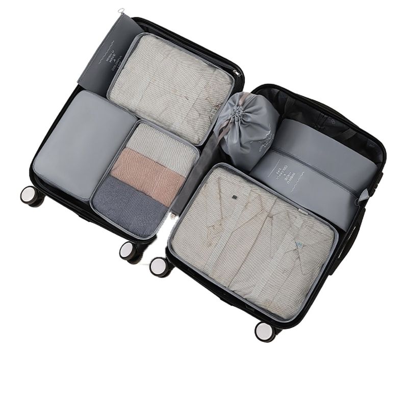 AROUND - Set de bolsas organizador de viajes - Packing cubes Gris