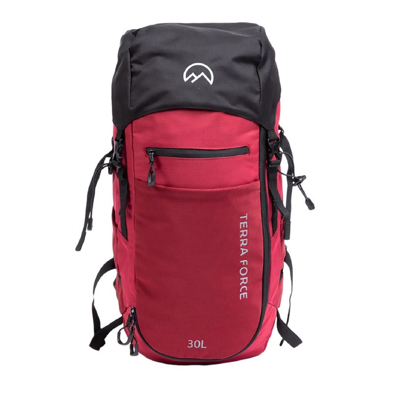 TERRA FORCE - Mochila Outdoor Navarino 30L Rojo