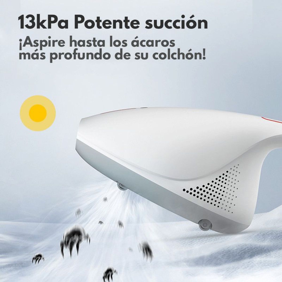 DEERMA - Combo Aspiradora De Mano Anti-Ácaros +  Quitapelusa Para Ropa Deerma