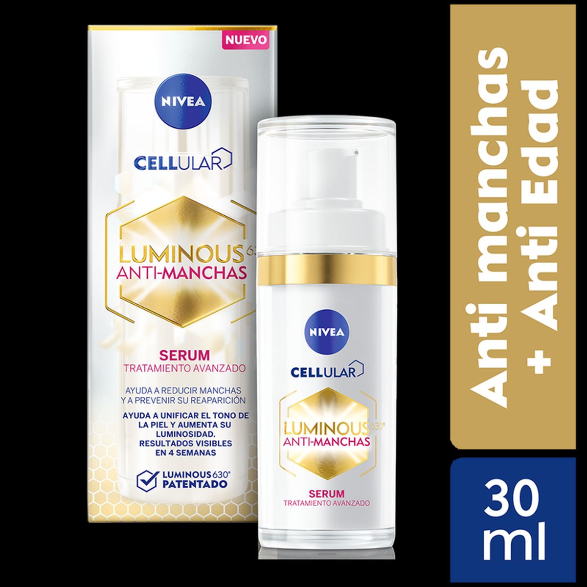 NIVEA - Serum Facial Luminous 630 Antimanchas - 30ml