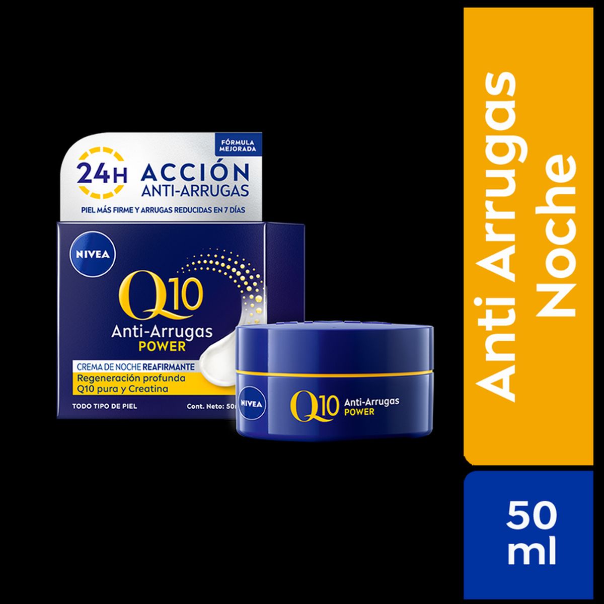 NIVEA - NIVEA Q10 Plus Crema Antiarrugas Noche 50ML