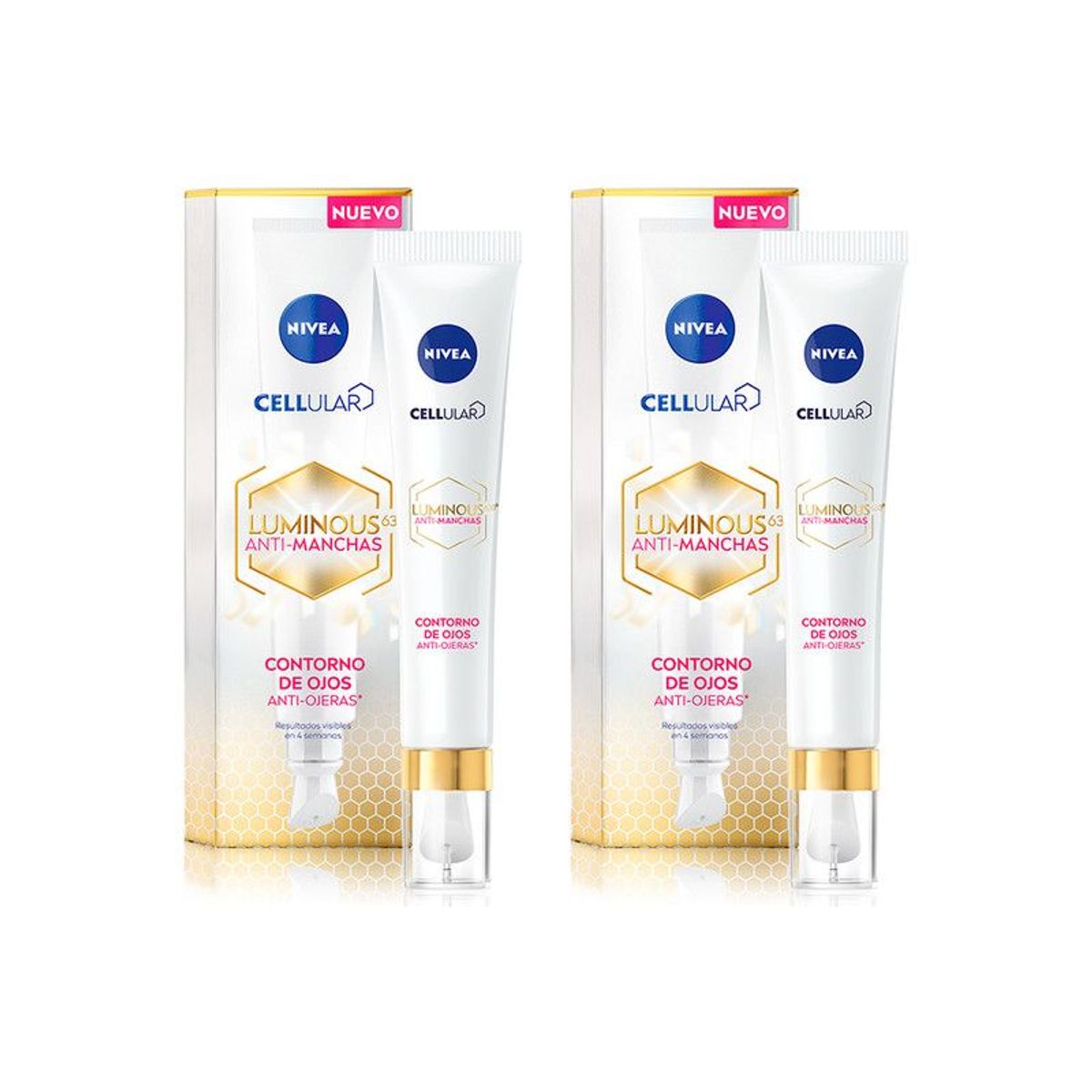 NIVEA - NIVEA Luminous Contorno de Ojos 15ml x2