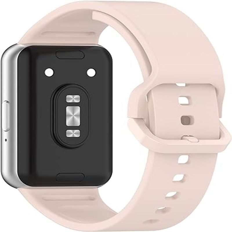 GENERICO - Correa Silicona para SAMSUNG GALAXY FIT 3 -  Rosado