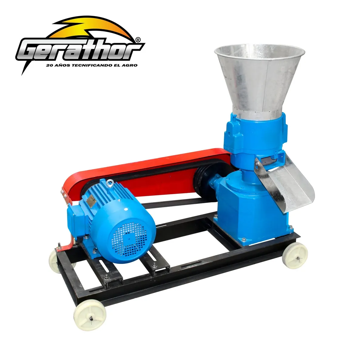 GERATHOR - MAQUINA PELETIZADORA ELECTRICA 550KGH - KHOMANDER