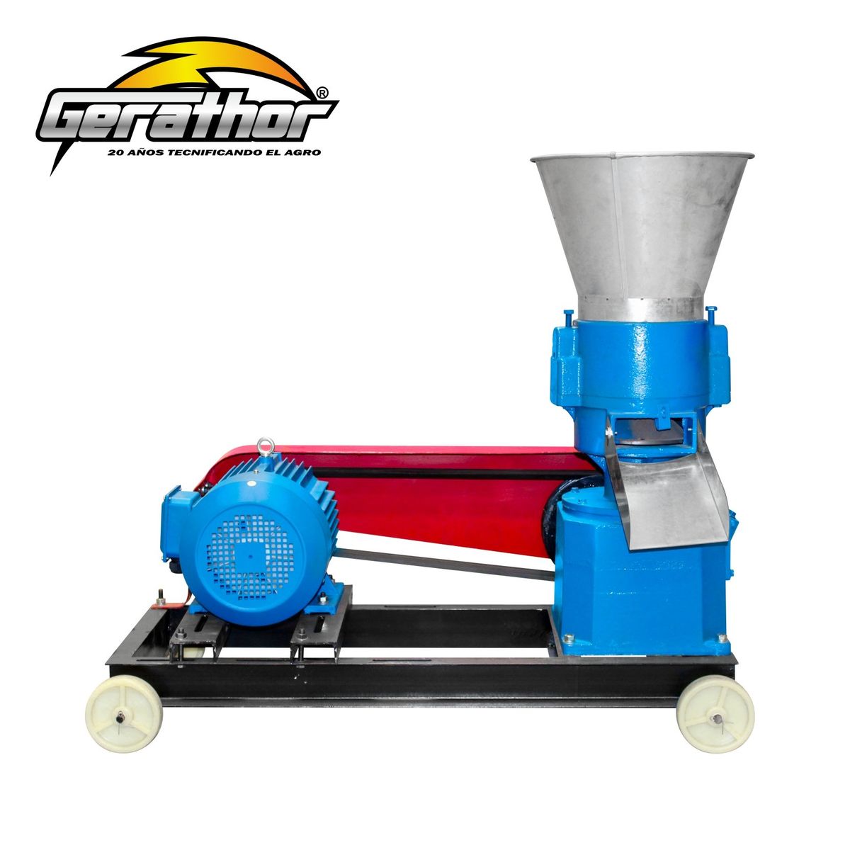 GERATHOR - MAQUINA PELETIZADORA ELECTRICA 550KGH - KHOMANDER