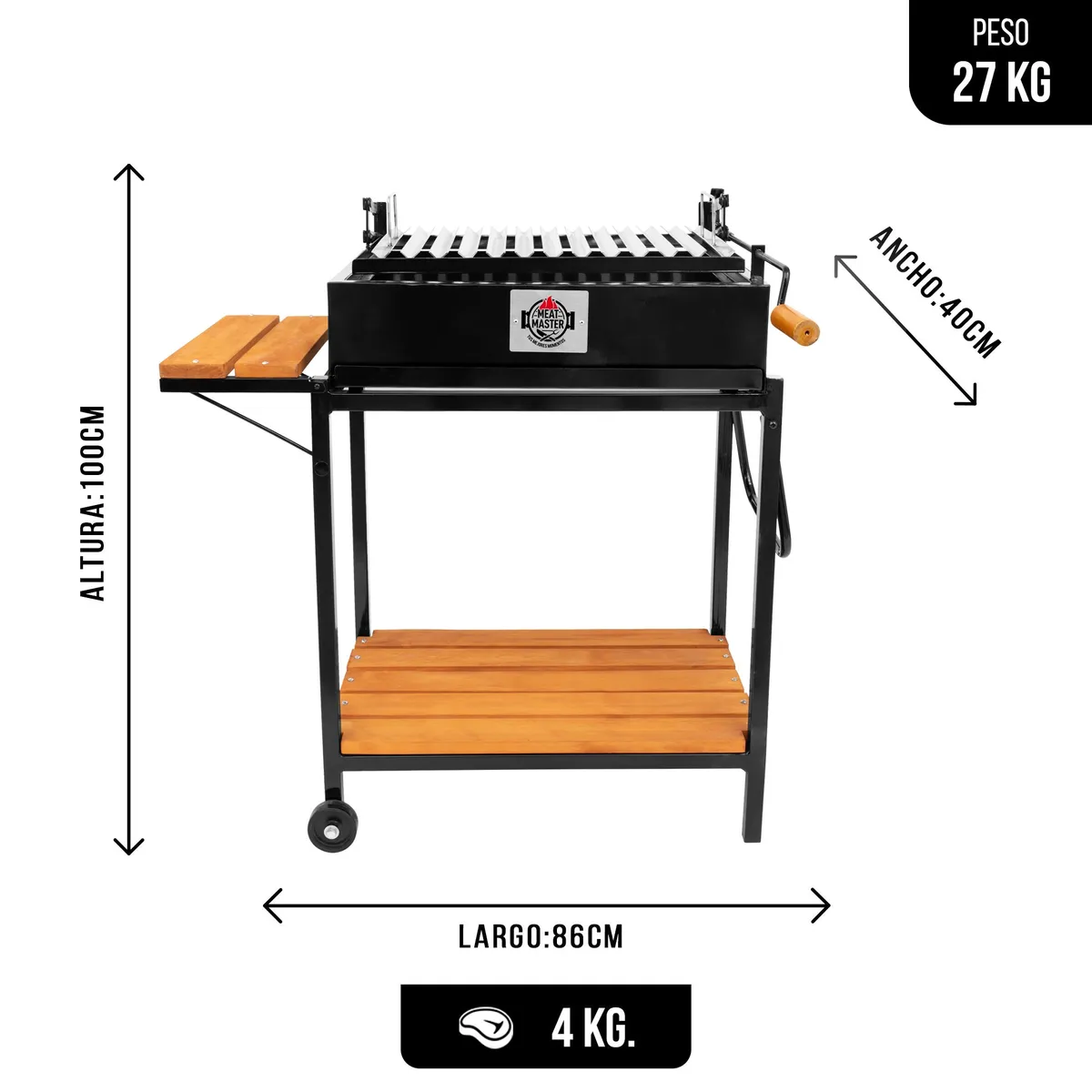 MEAT MASTER - Parrilla Premium Meat Master