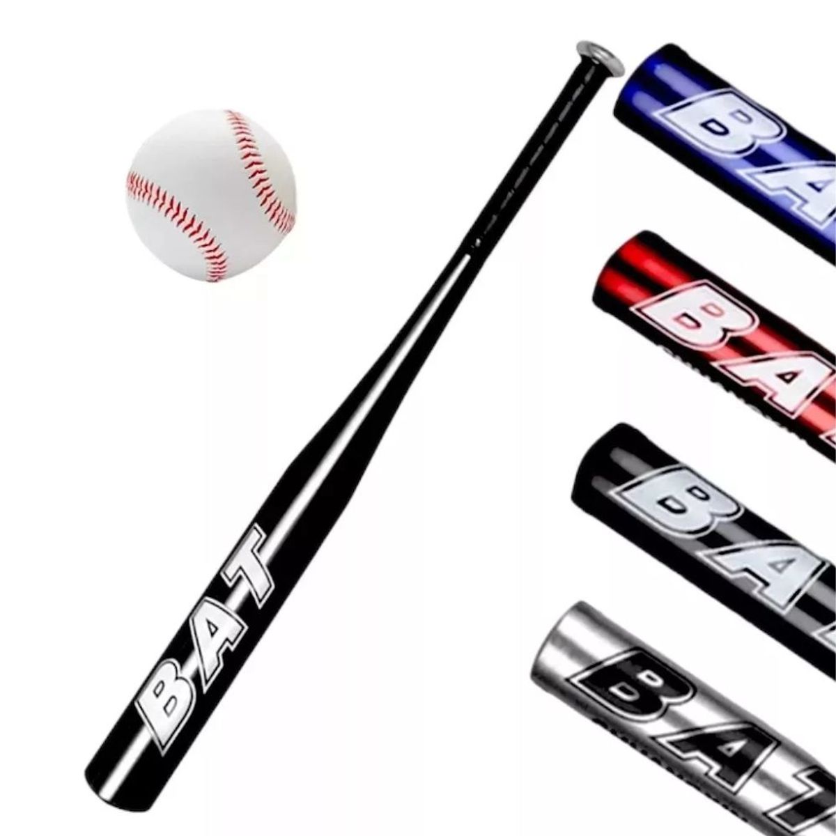 GENERICO - SET De Béisbol Baseball 3 En 1 Infantil Niños De Aluminio