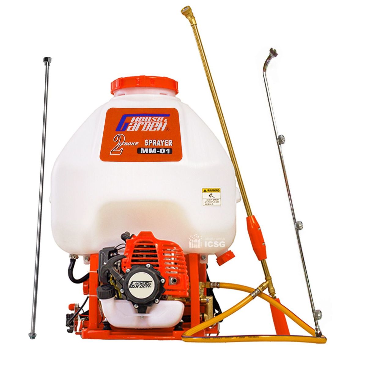 GENERICO - Mochila Motor House Garden 2 Tiempos 25 litros 1.2hp