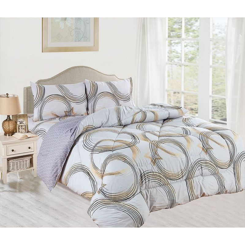 CASATEX - EDREDÓN CASATEX CON DISEÑO 100% ALGODÓN DE 2 PLZ