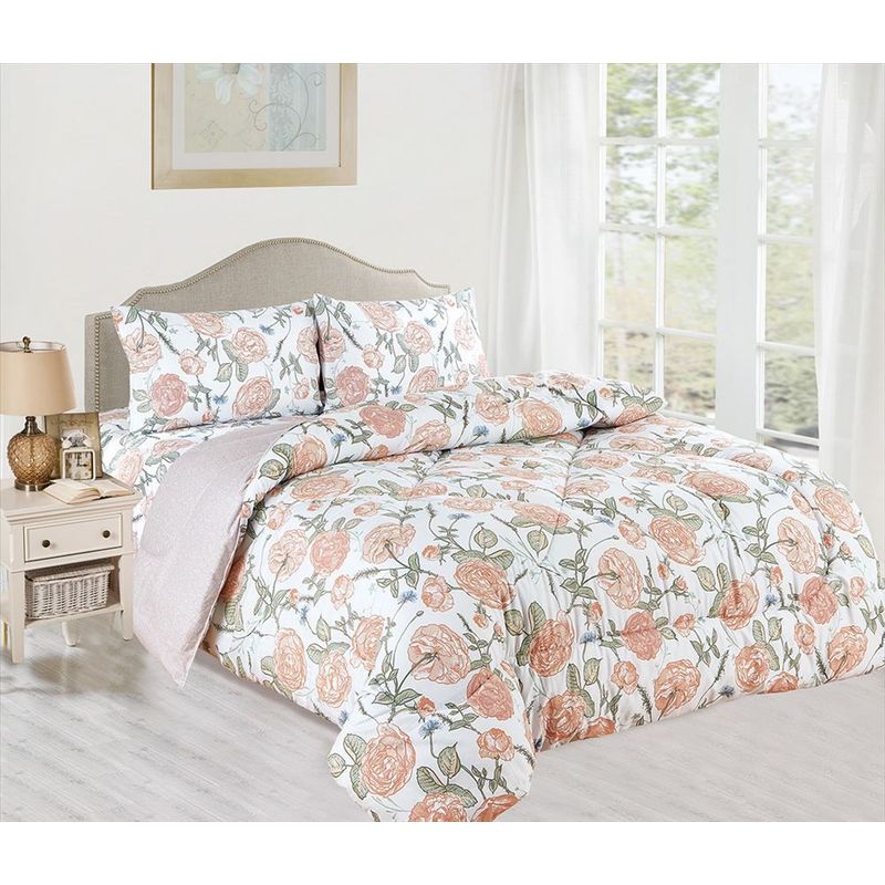 CASATEX - EDREDÓN CASATEX CON DISEÑO 100% ALGODÓN DE 2 PLZ