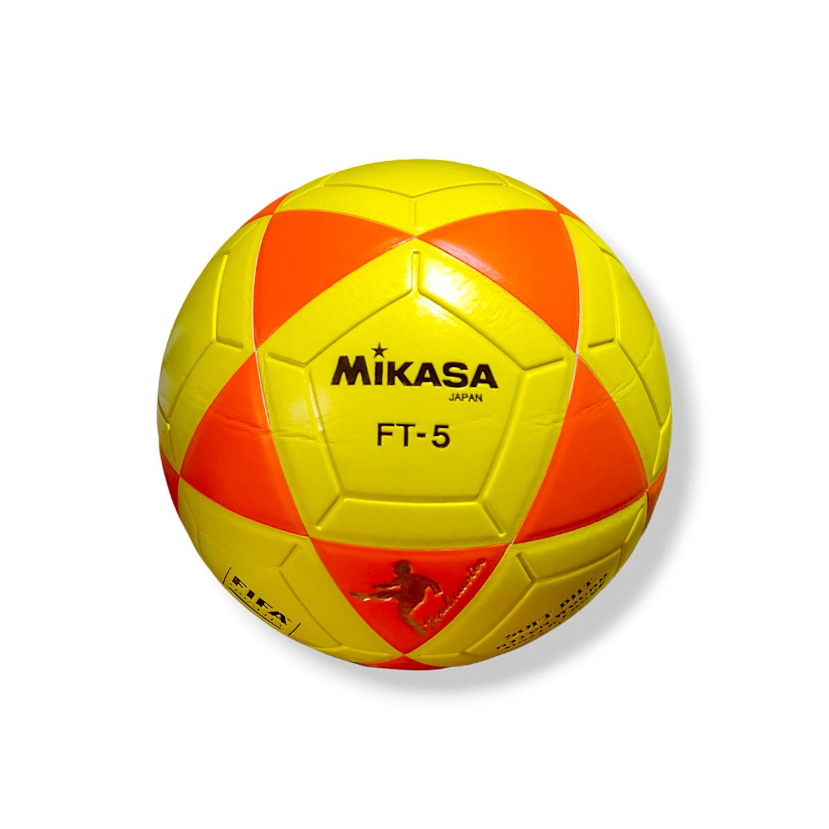 MIKASA - Pelota Mikasa de Futbol  FT 5 Yellow